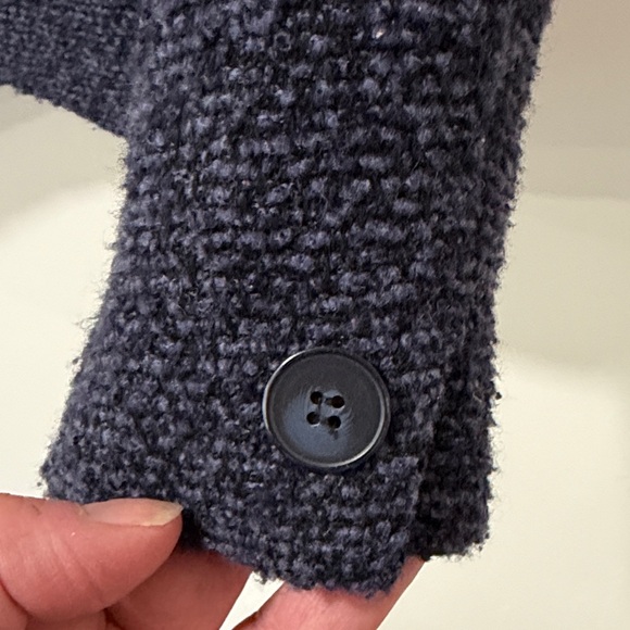 Jones New York Dark Purple/Black Textured Blazer - Picture 4 of 8